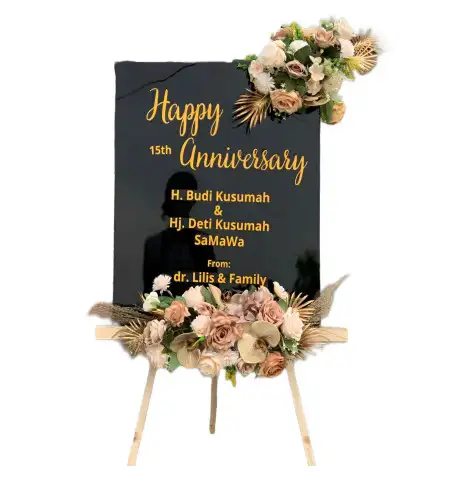 Papan Bunga Akrilik Mojolawaran